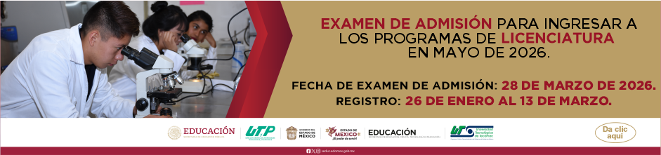 Convocatoria TSU Ene Abr 2026